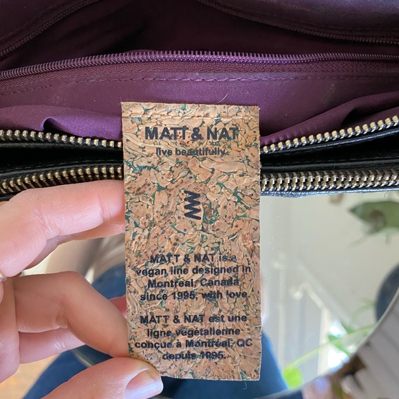 Black Matt and Nat Crossbody Bag - Picture 4 of 5